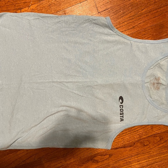 Men’s light blue Costa tank, size L - Picture 2 of 3